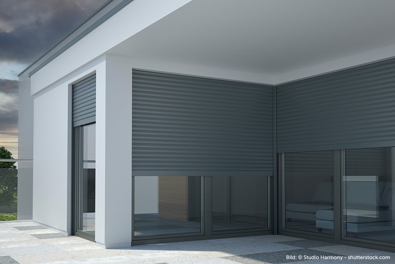 Rollläden bei Sturm rauf oder runter?