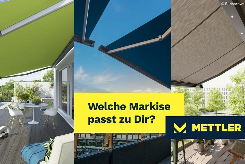 4 Markisen im Vergleich: Welche Markise passt zu Dir?
