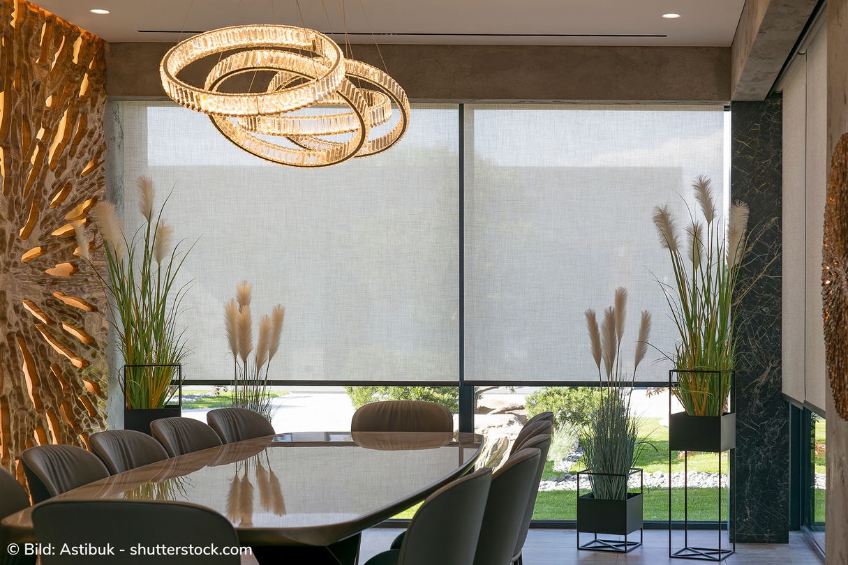 Innensonnenschutz fügt sich optimal ins Interieur ein