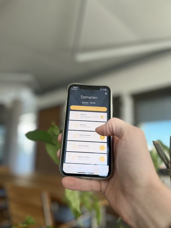 Home Control auf Smartphone