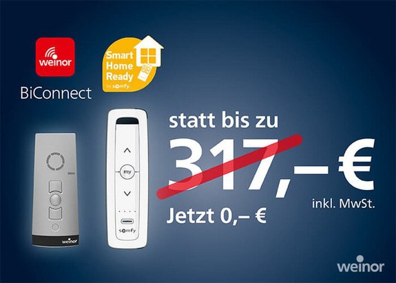 weinor Aktion, Bildnachweis: weinor.de