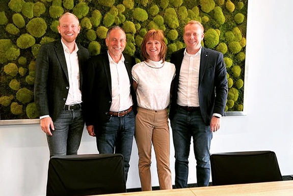 Michael, Winfried, Christine und Andreas Mettler