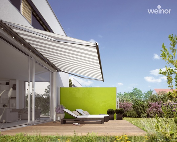 weinor Sichtschutz für die Terrasse (Bildnachweis: weinor.de)