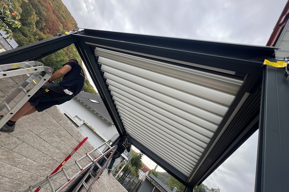 Die Artares Lamellen lassen sich sicher und geräuscharm einstellen